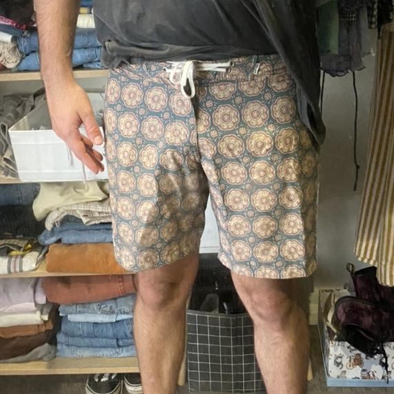 Rhythm men’s cord tie board shorts, size 32,... Depop