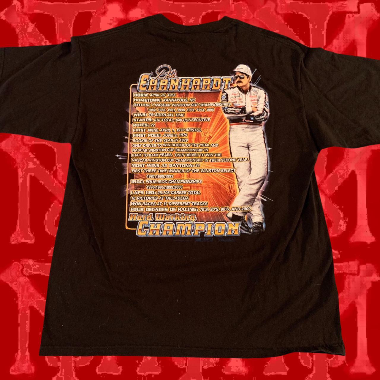 Vtg Dale Earnhardt Tee, Nascar Championship Shirt, 7...