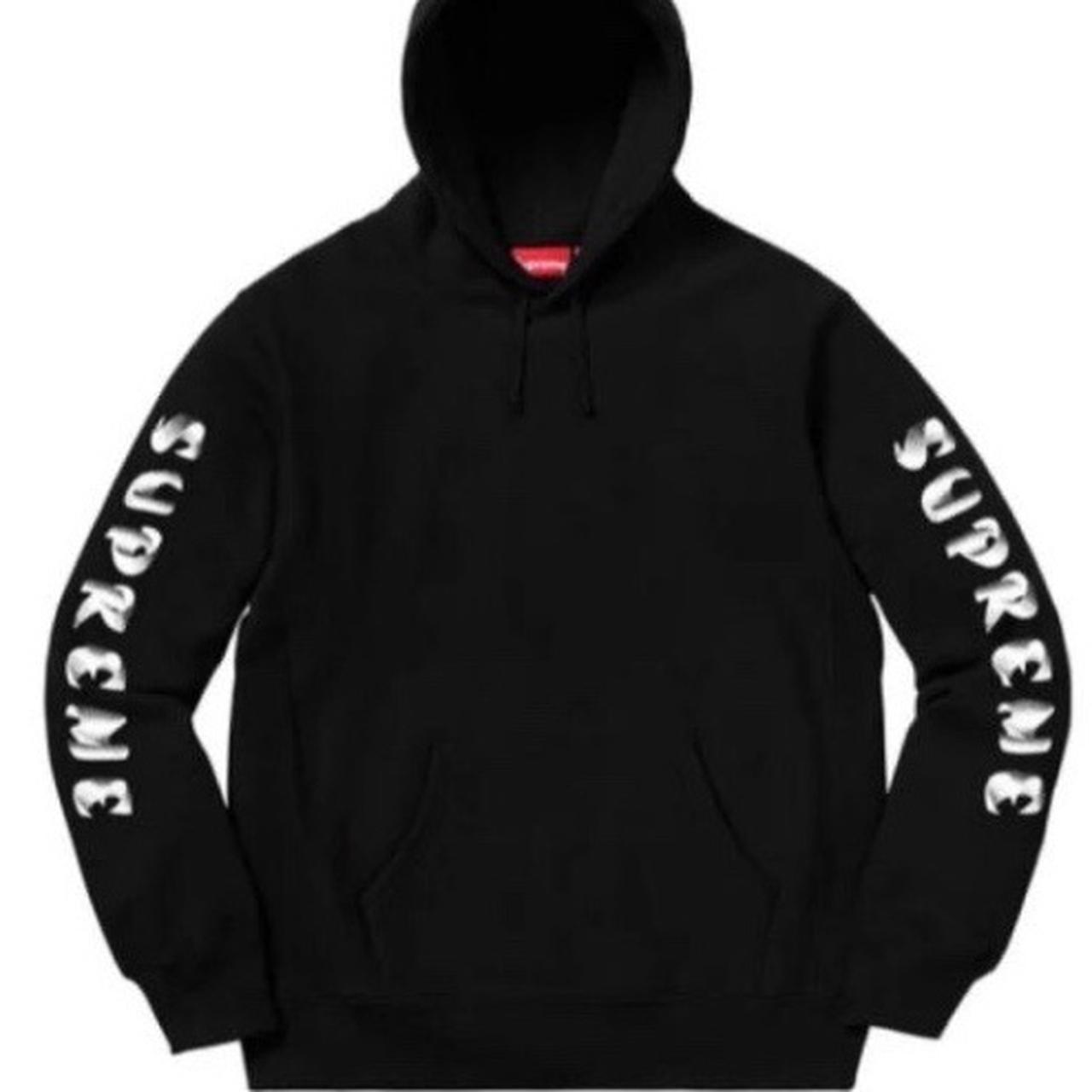 Gradient sleeve hooded sweatshirt 2024 supreme