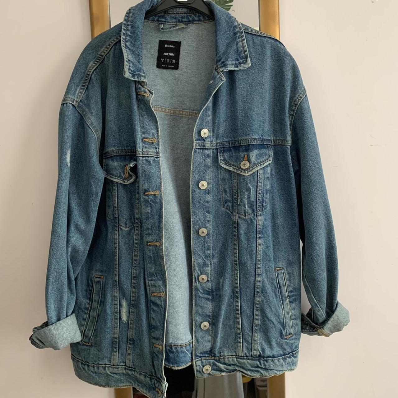 Faded blue denim jacket Really high quality... - Depop