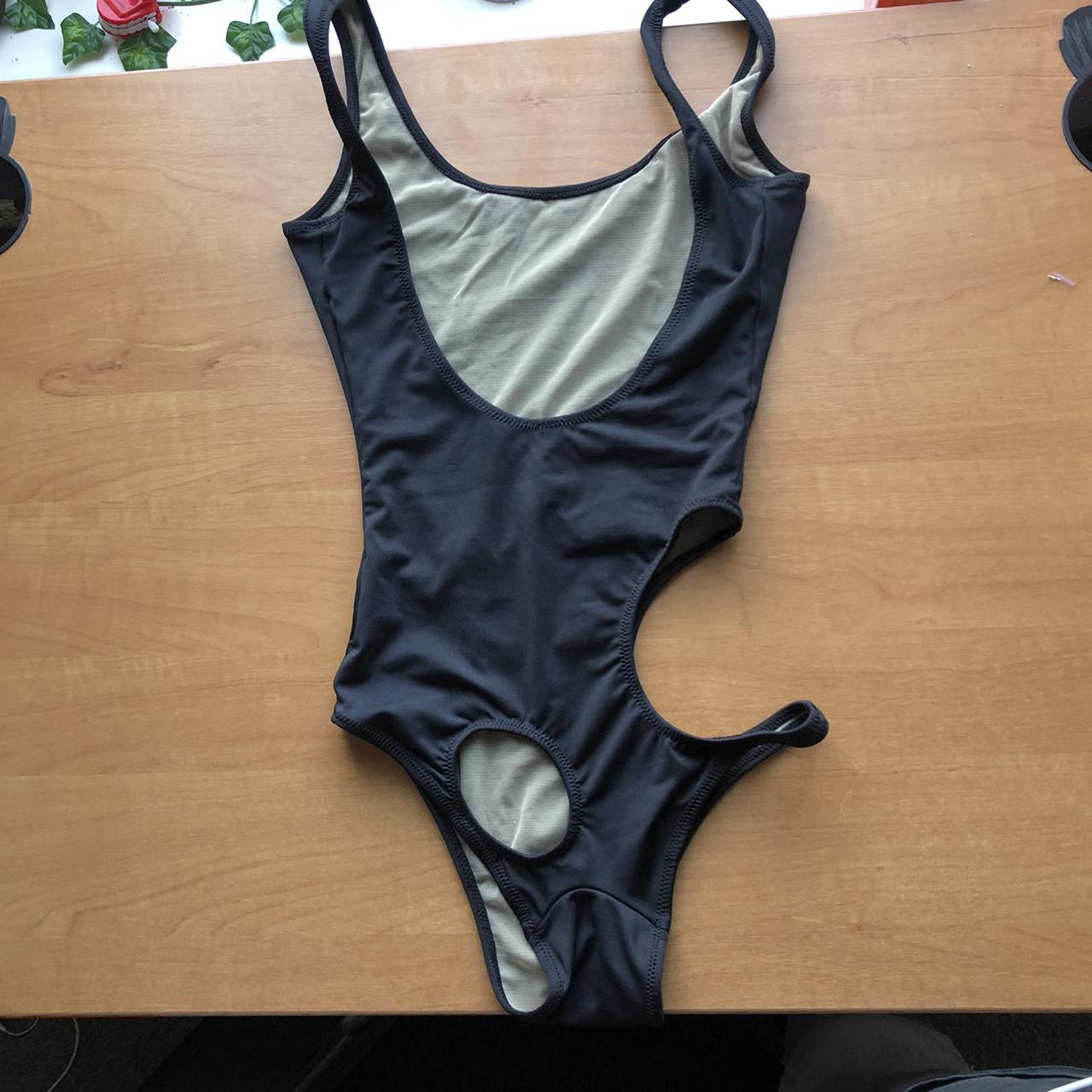 Product Image 2 - black swimsuit with holes by