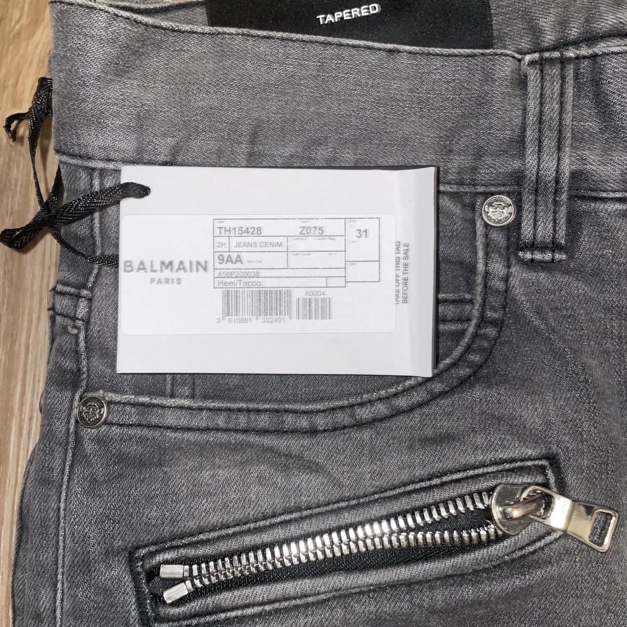 Mens balmain outlet jeans sale