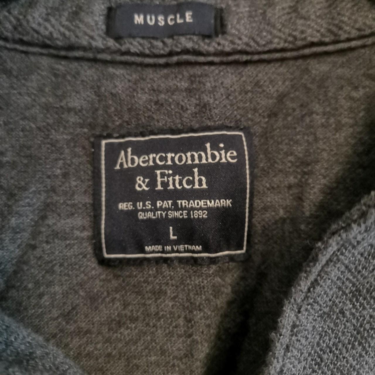 Abercrombie and Fitch track and field muscle polo... - Depop