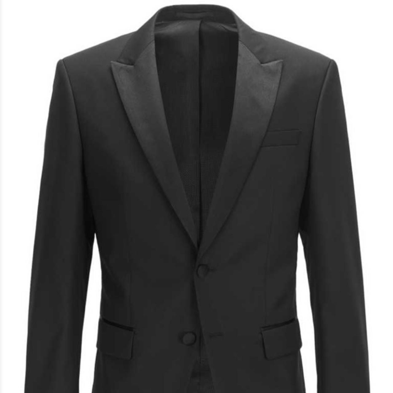 Men’s HUGO BOSS Slimfit dinner Tuxedo jacket in... Depop