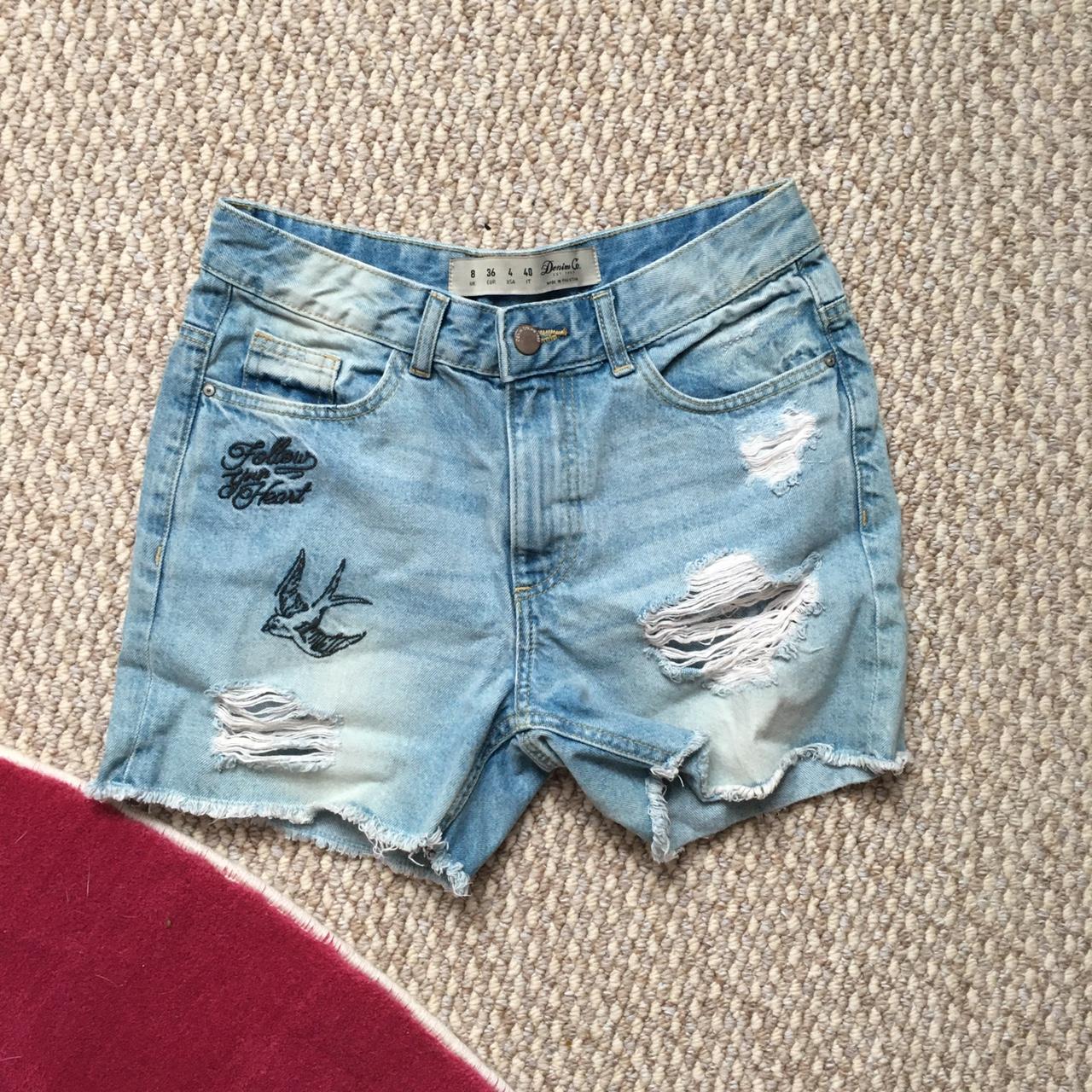 Primark Women's Blue Shorts Depop
