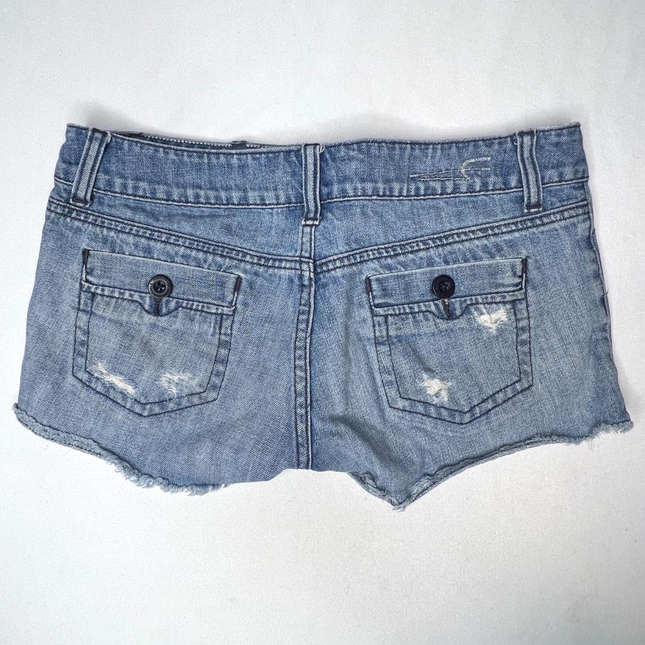 American Eagle Outfitters Women's Blue Shorts | Depop