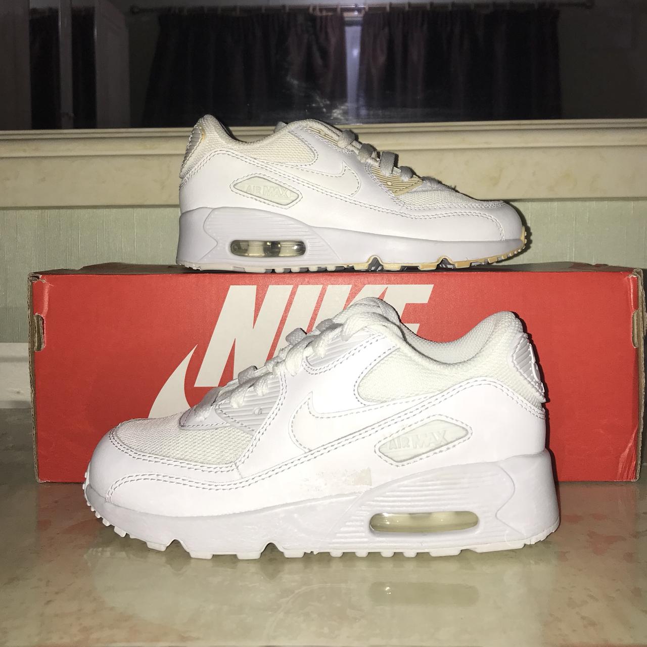 Air max outlet 90 white mesh