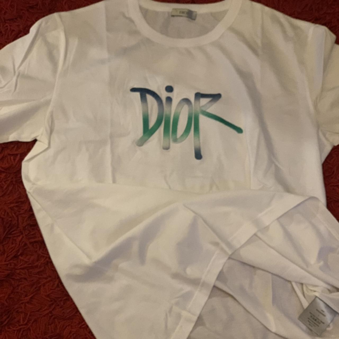 Christian Dior x Shawn Stussy Tshirt White