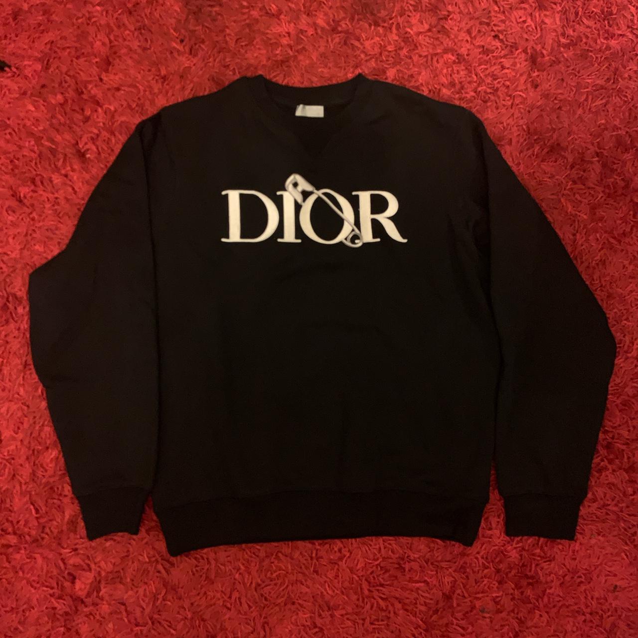 dior paper clip jumper