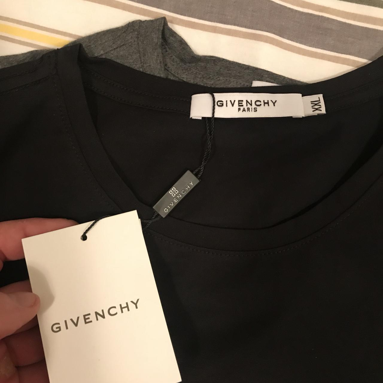 Xxl (tight fit)Givenchy black tee Still have the... - Depop