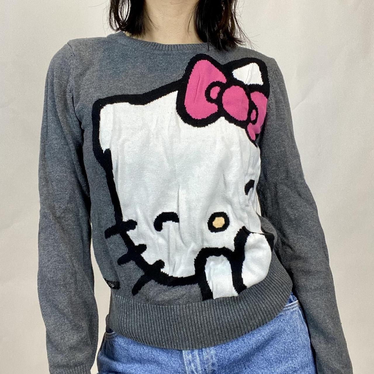 Hello kitty knit christmas sweater