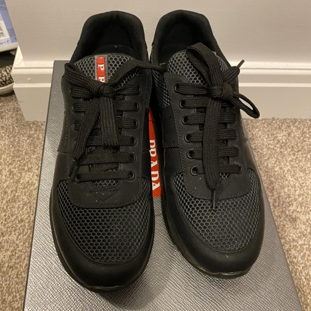 Prada men's discount trainers