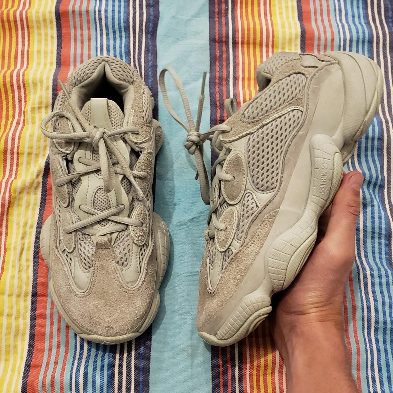 Yeezy 500 best sale salt size