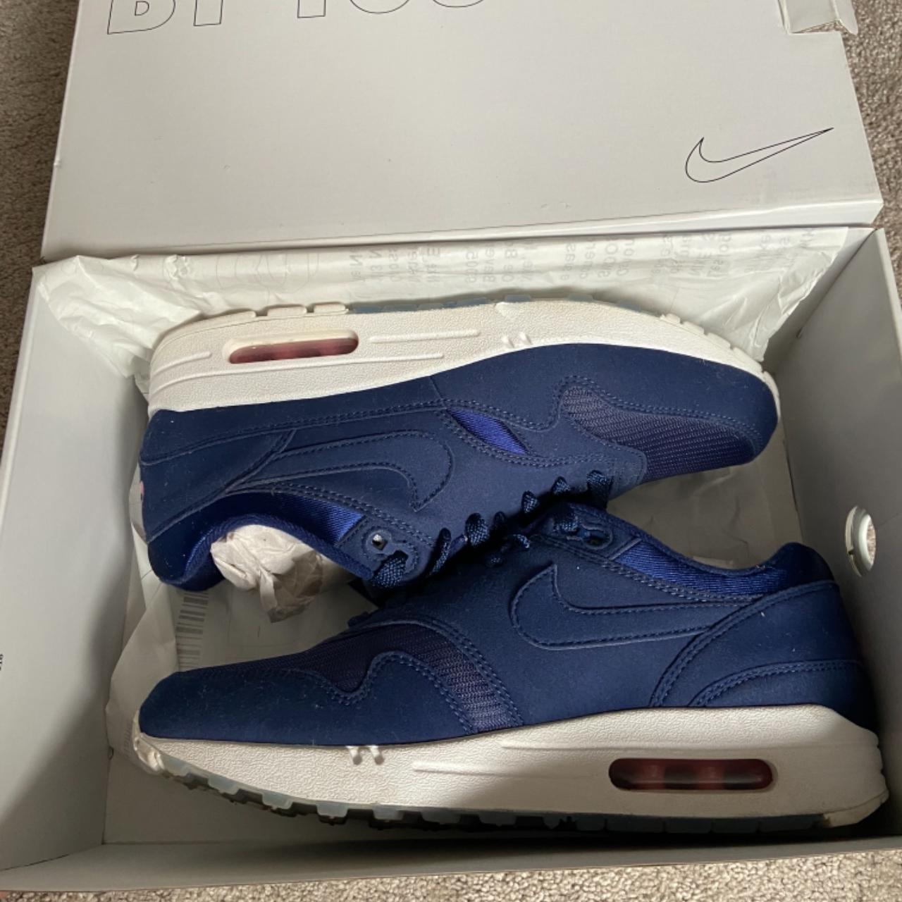 (archive)90s NIKE Box Blue shoulder bag Women\u0027s Nike Air Max 90s Size UK 6 Like New with | Depop