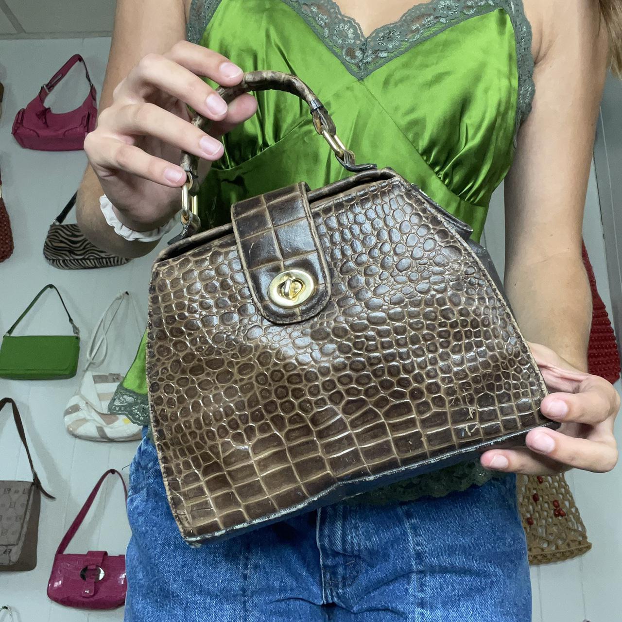 Gator skin online purse