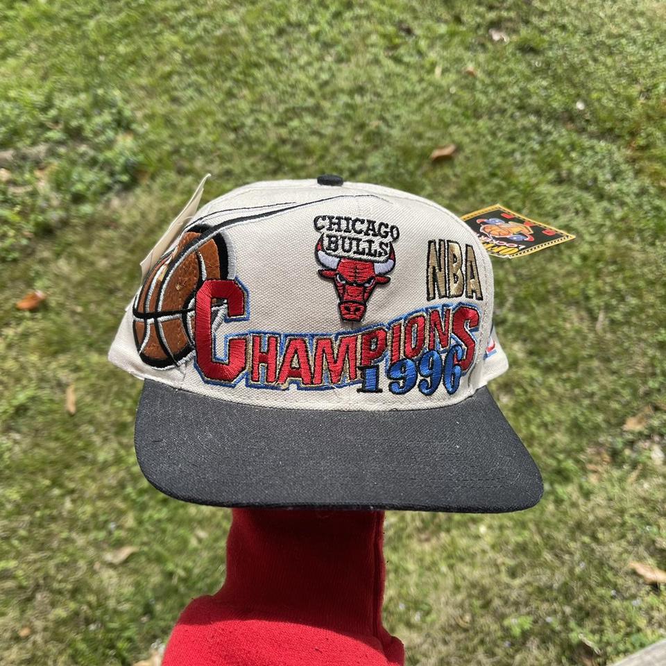chicago bulls 96 championship hat