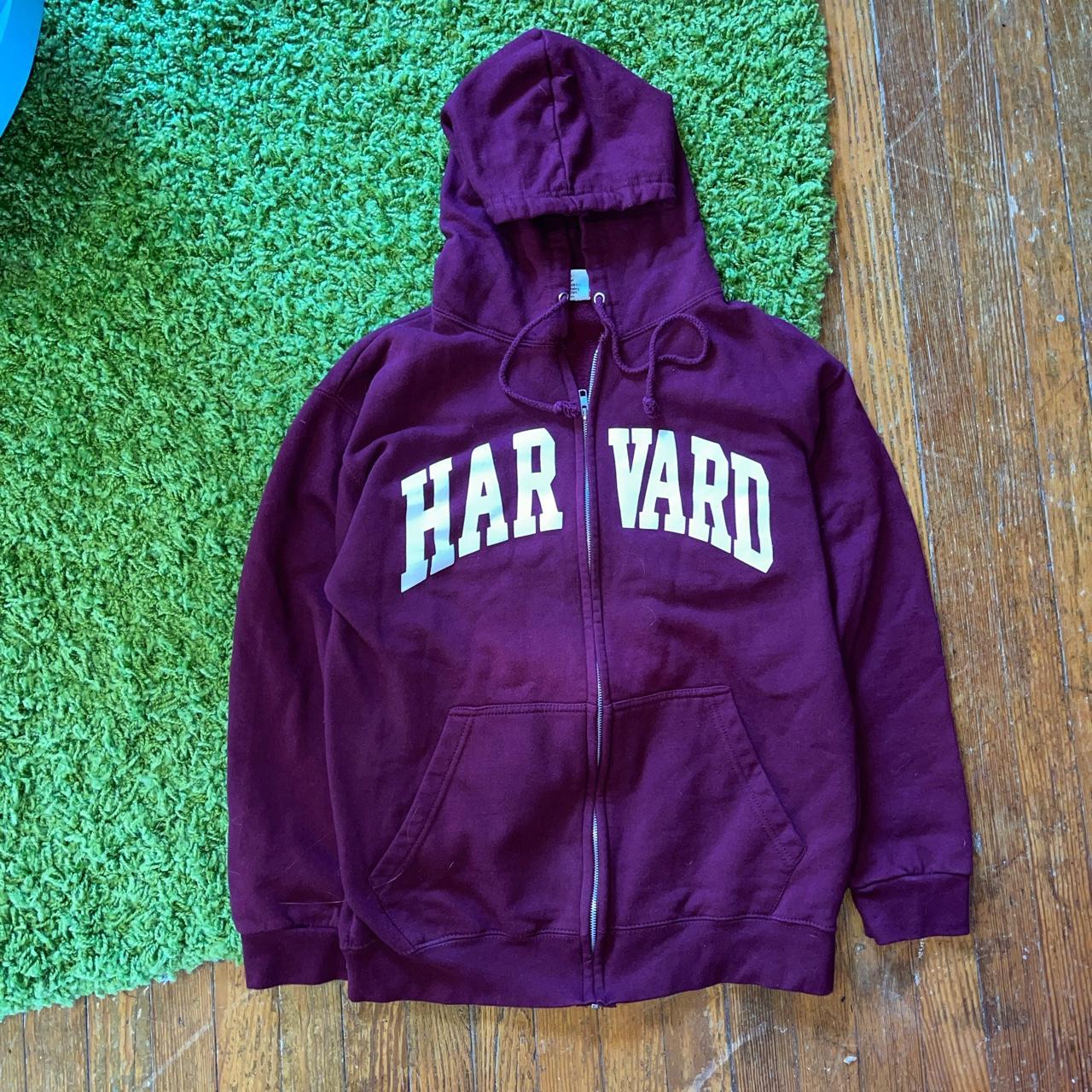 Men's Burgundy and White Jacket | Depop