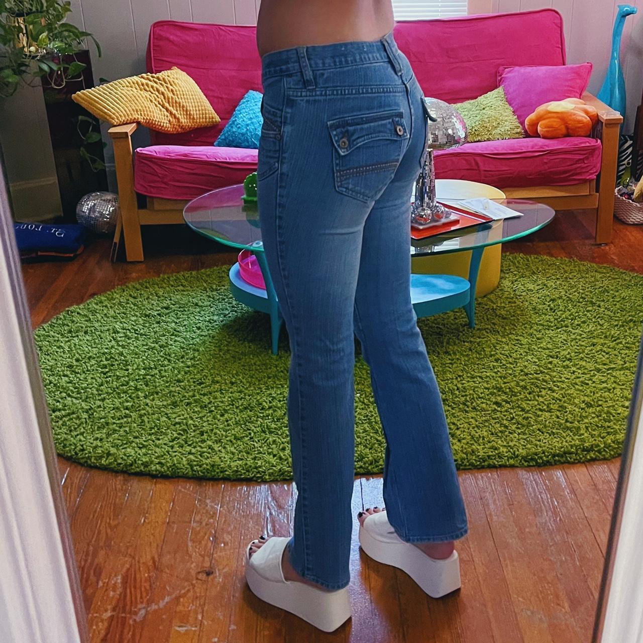 y2k-low-rise-jeans-00s-low-rise-boot-cut-jeans-depop