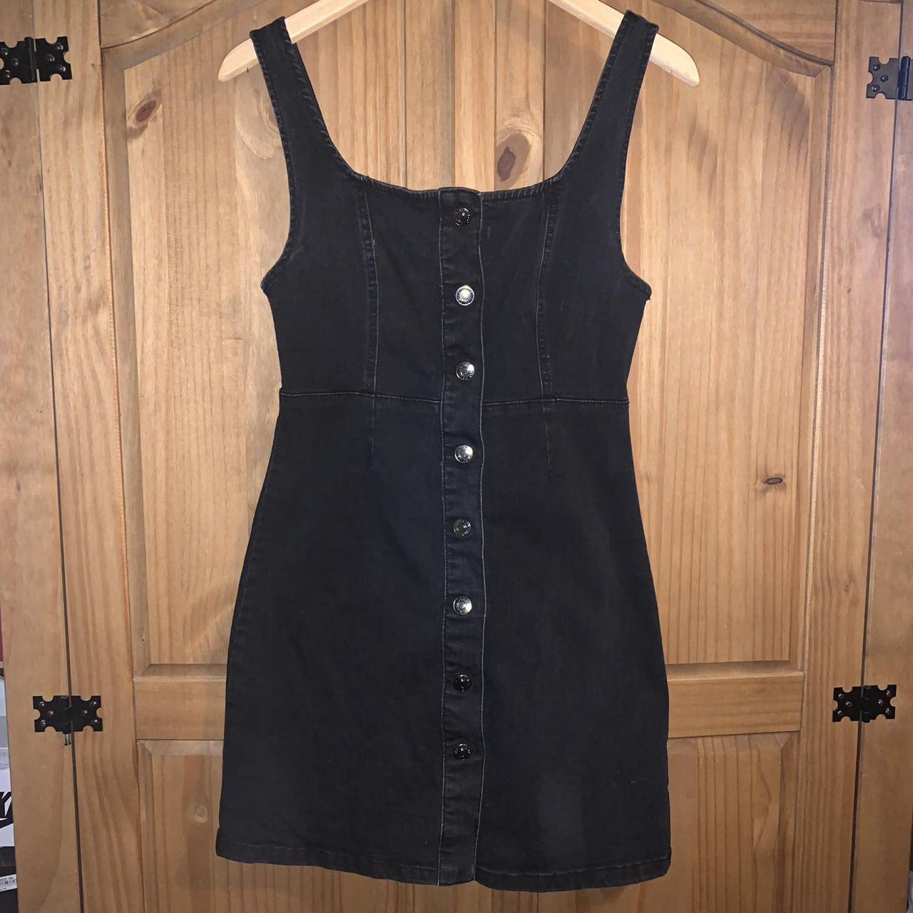 black pinafore dress primark
