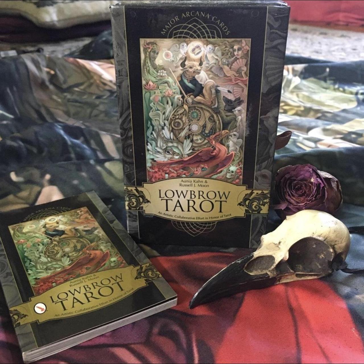 LOWBROW TAROT 🥀 an Oracle deck with 22 distinct and... - Depop