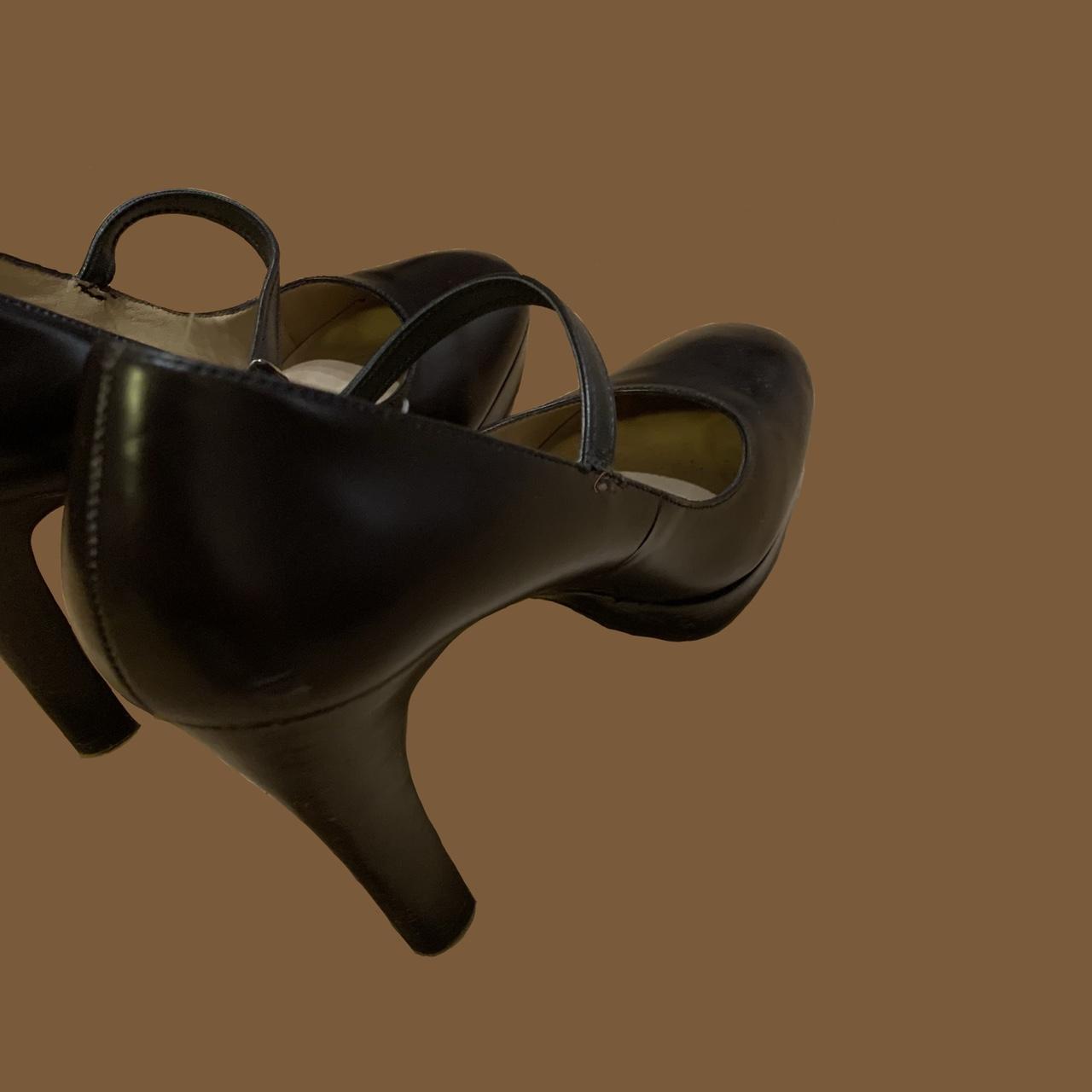 michael kors black leather shoes