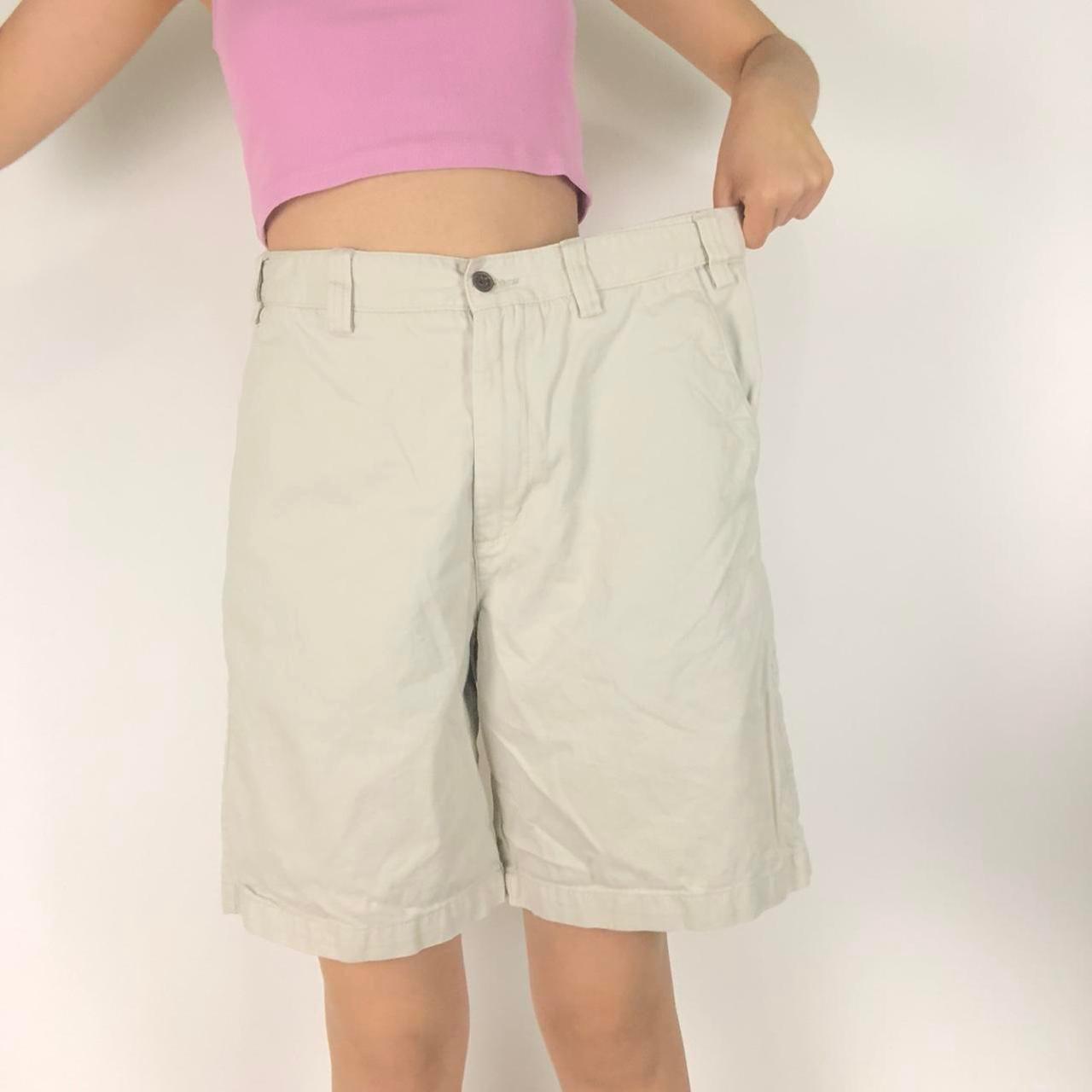 Product Image 3 - High waisted beige long shorts

These