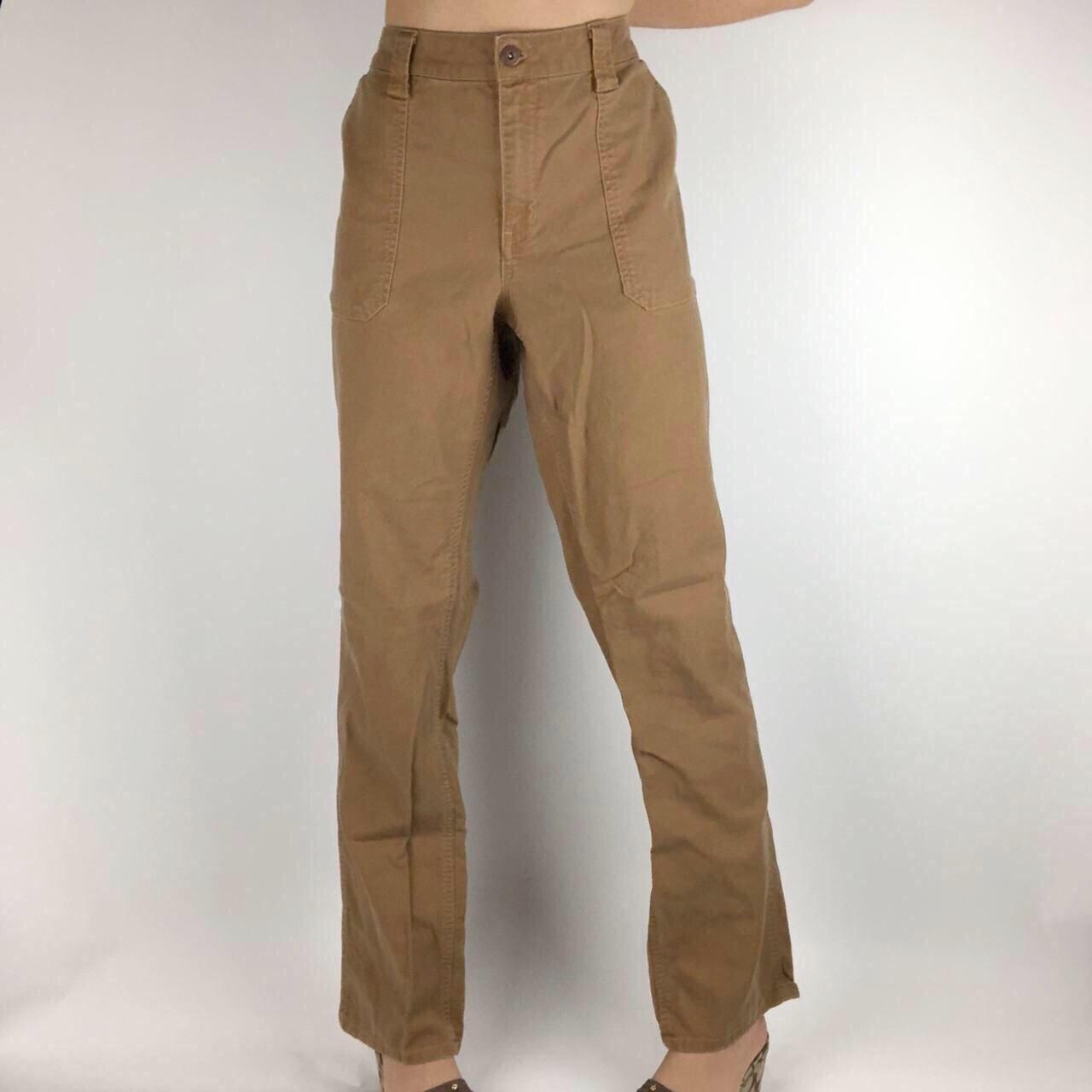 High waisted dickies tan carpenter pants Super sick... - Depop