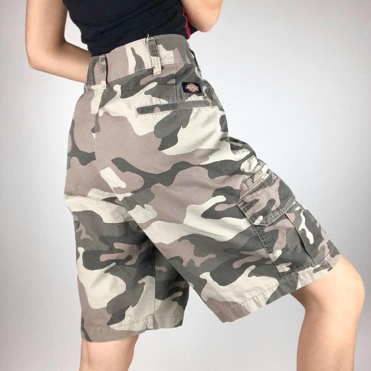 Dickies army print cargo shorts!! The color is... Depop