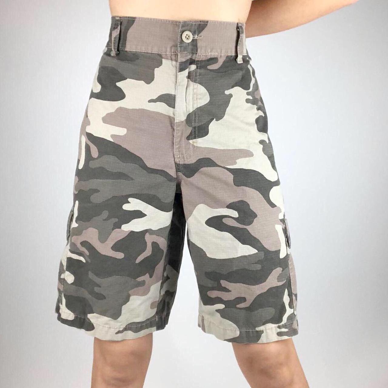 Dickies army print cargo shorts!! The color is... Depop