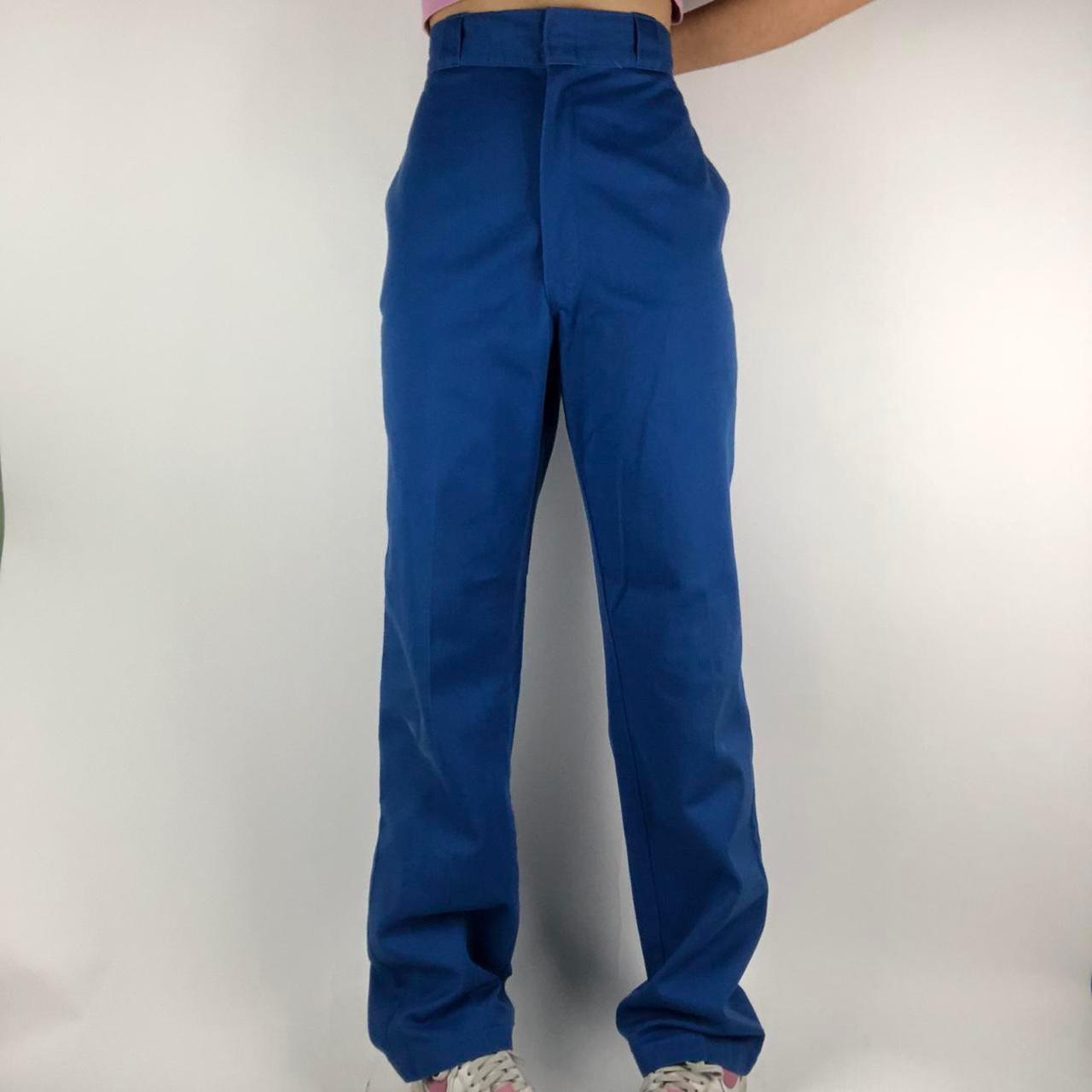 Dickies high waisted blue work pants Love the... Depop