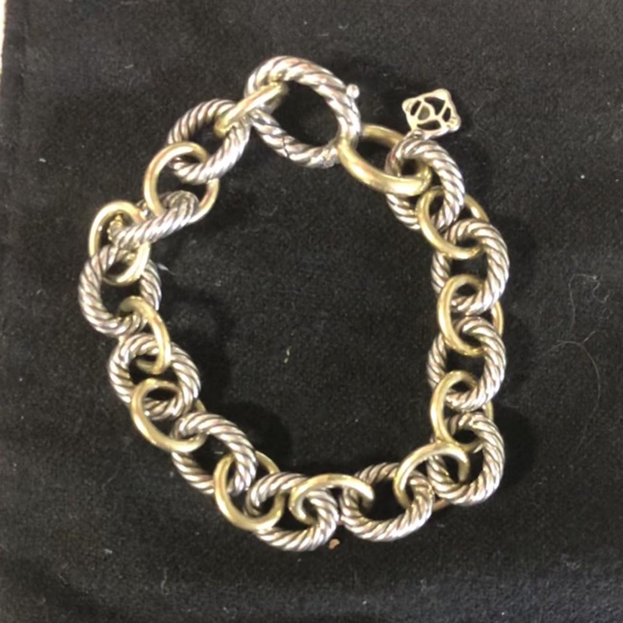 David Yurman Women's Gold and Silver Jewellery Depop