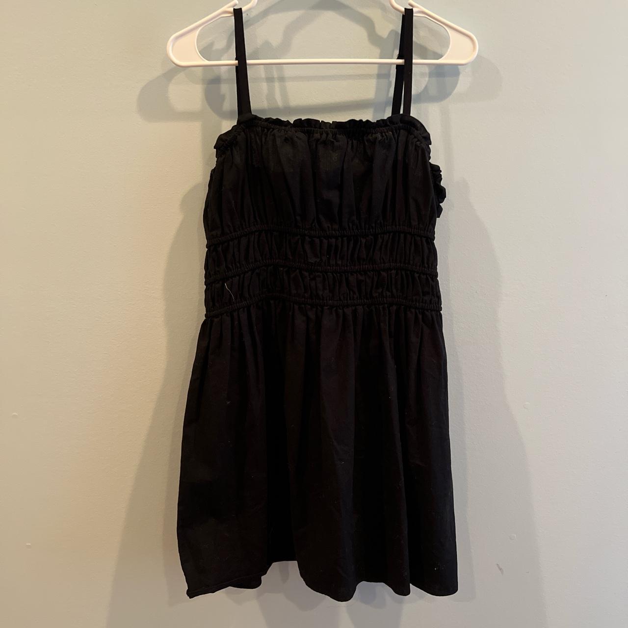 super cute wild fable black flowy dress! it is... - Depop