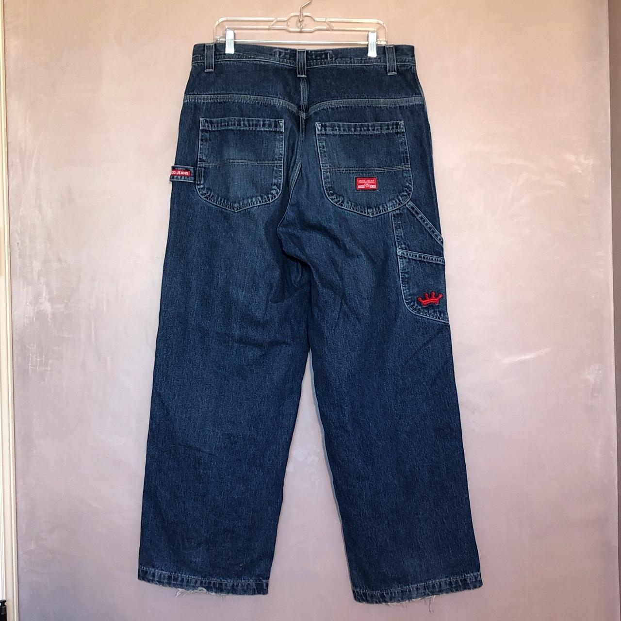 iconic pair of baggy jeans from JNCO in a size... - Depop