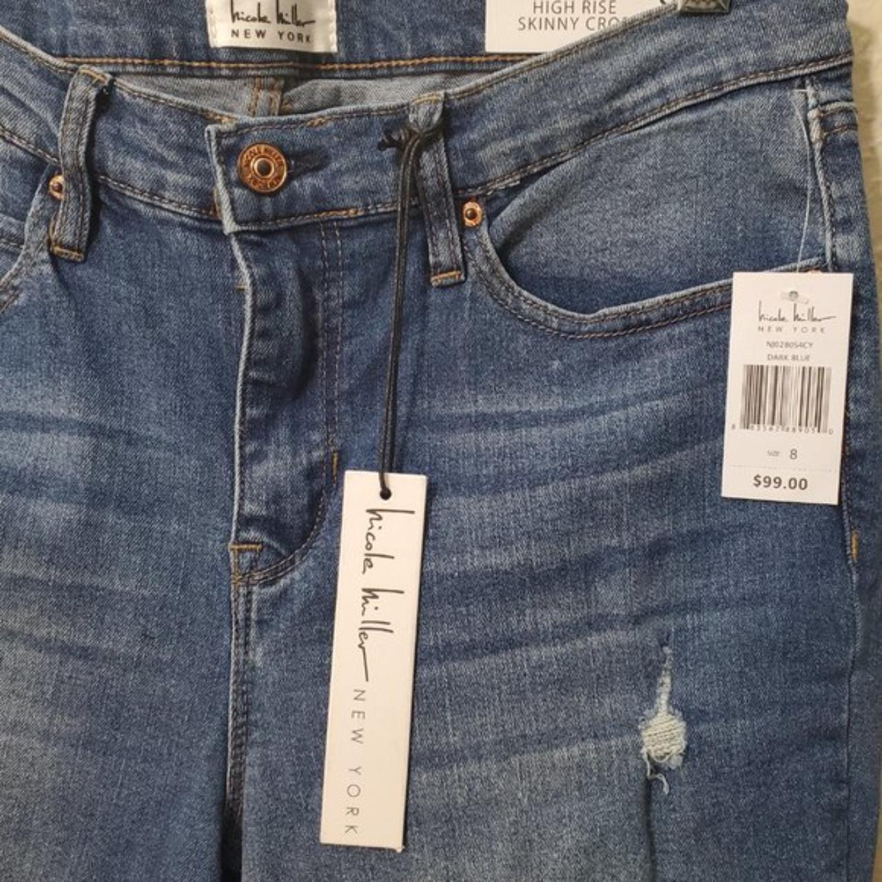 Nicole Miller Women's Blue Jeans | Depop