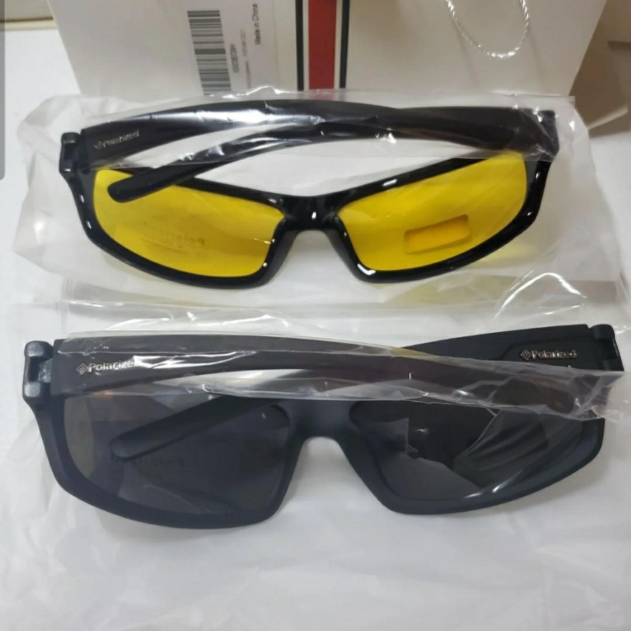 Polarized Mirrored Lens Sunglasses 2 PACK Polarized... - Depop
