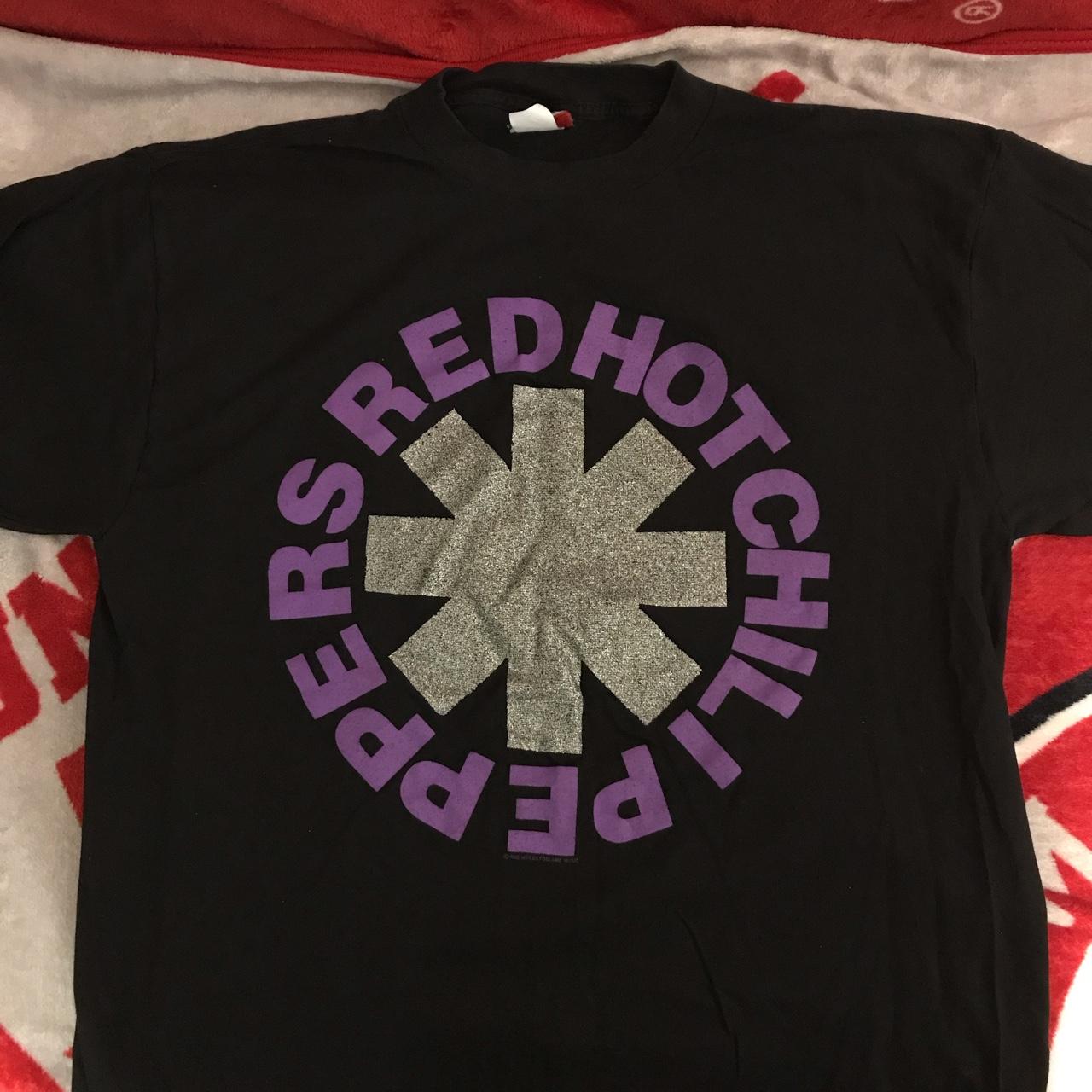 RED HOT CHILI PEPPERS true vintage 1992 tour shirt.... - Depop
