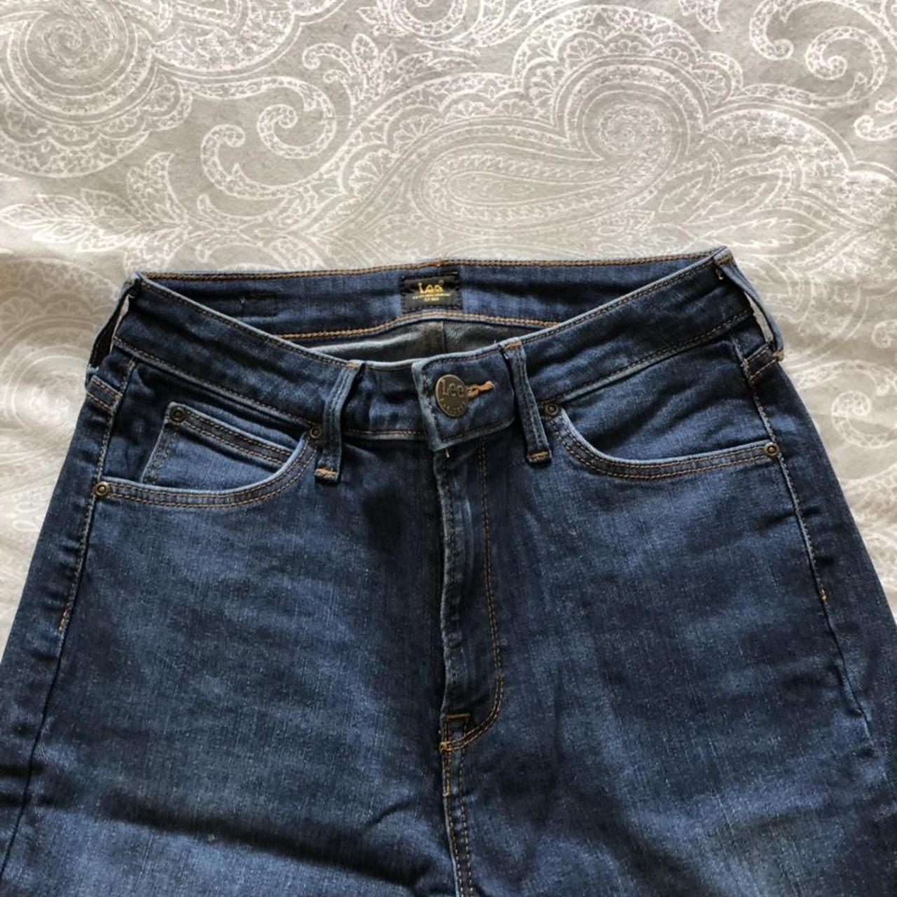 Lee dark blue jeans💙 size W29L31! Message me offers,... - Depop