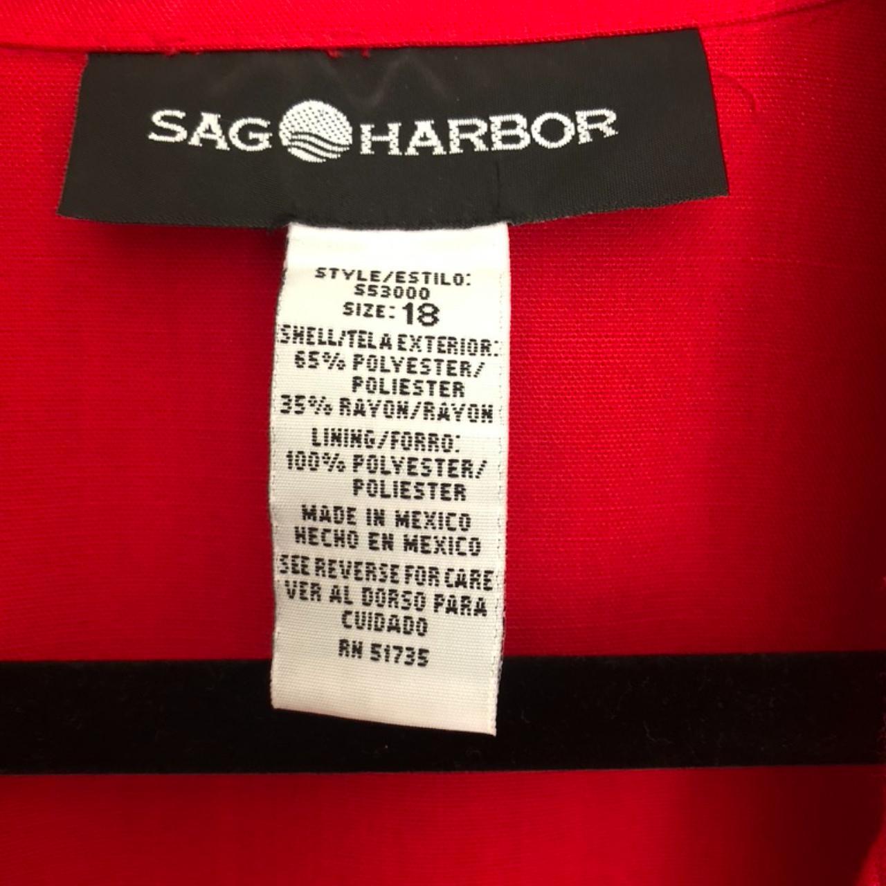 Sag Harbor Men's Red Jacket (3)