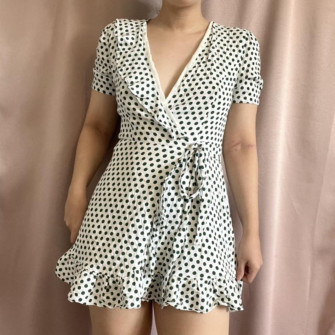 Privacy please polka dot hot sale dress