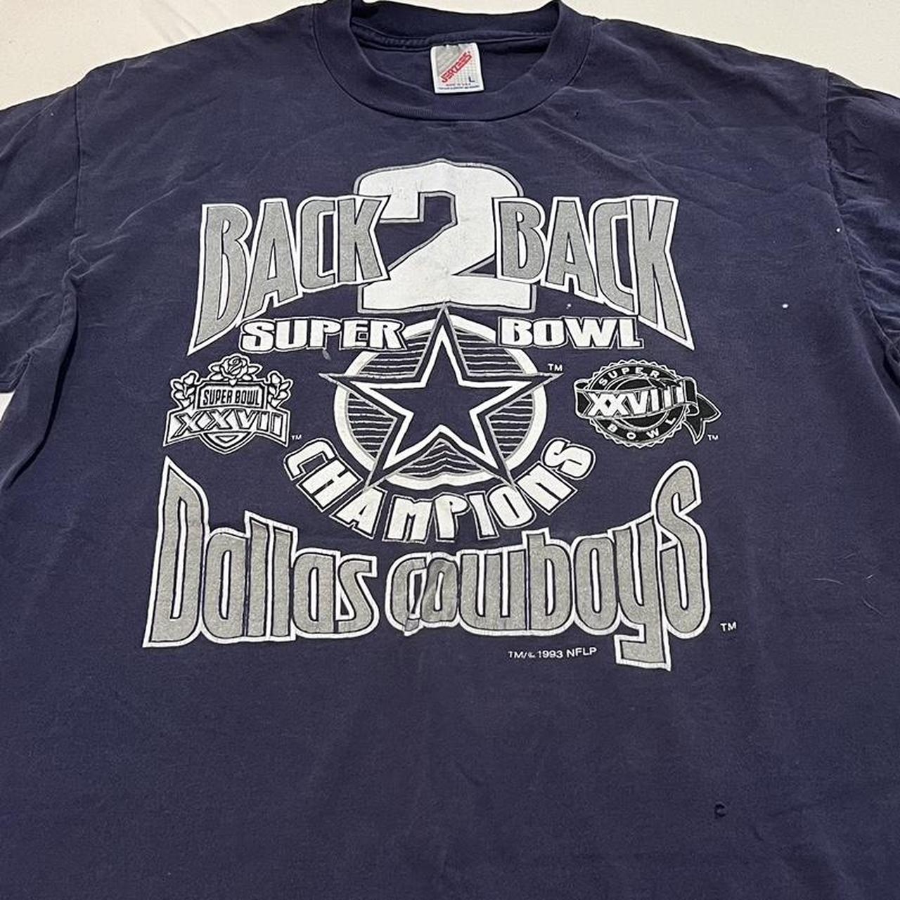 Vintage Dallas Cowboys 1993 Super Bowl Champions Shirt Size Large