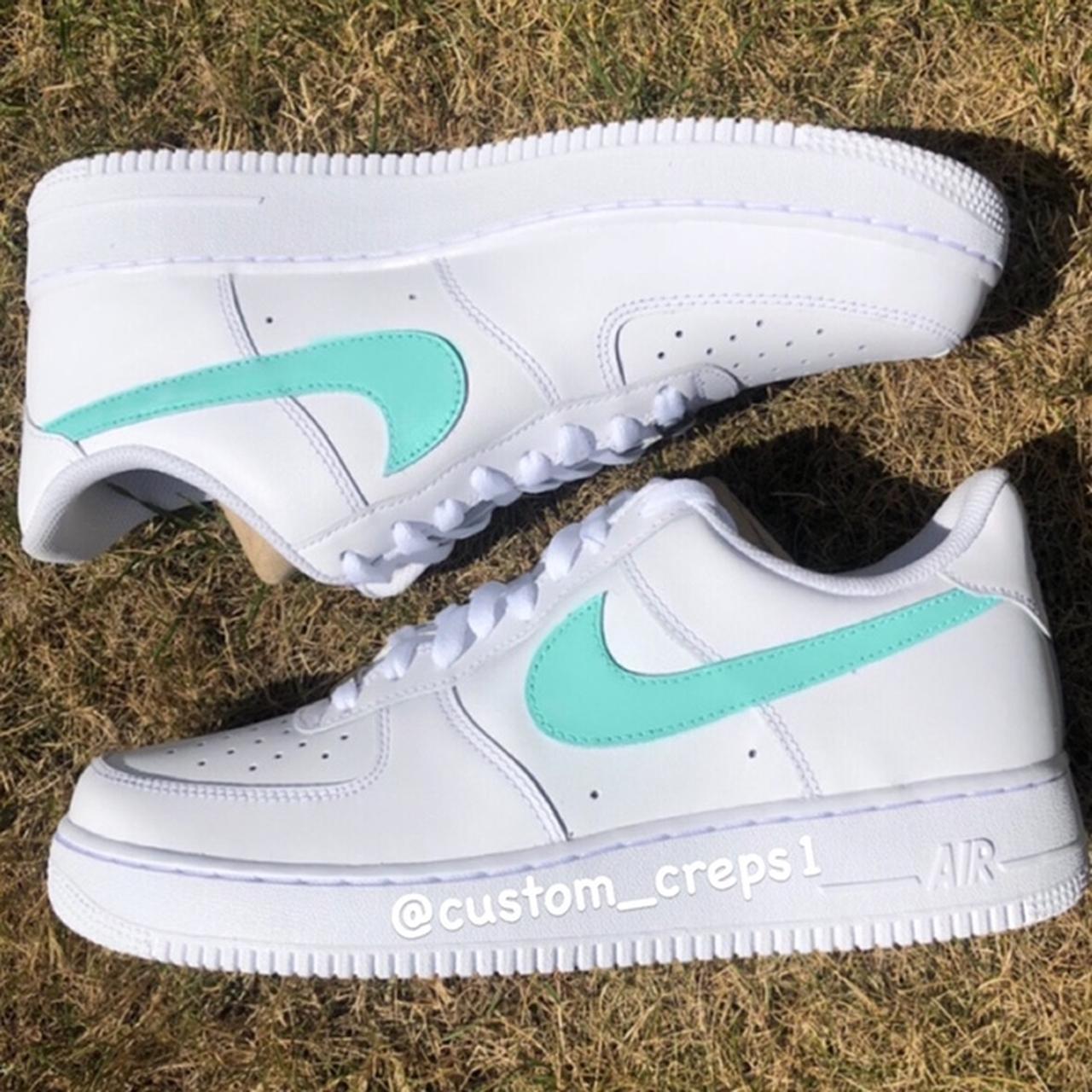 Custom Air Force in Mint 👗, Nike Air Force