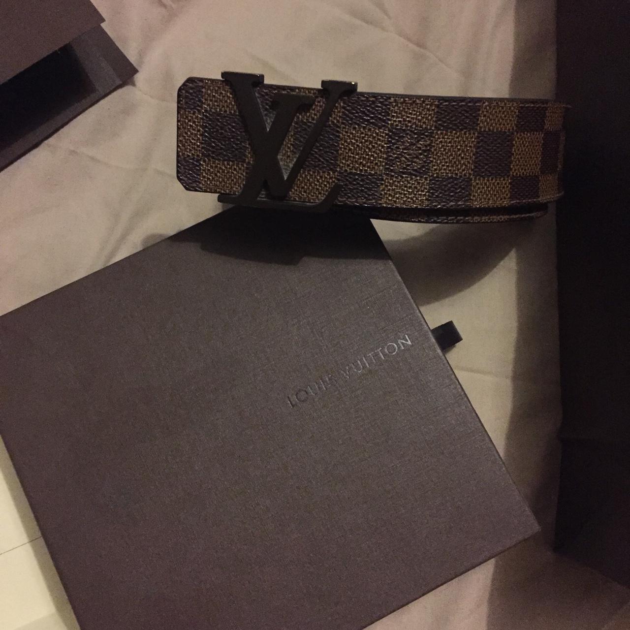 Louis Vuitton Belt - 100% Authentic - Condition: - Depop