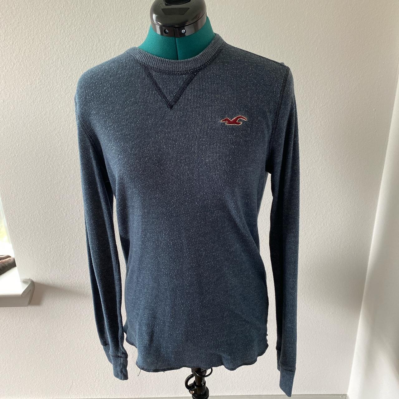 Blue sale hollister sweater