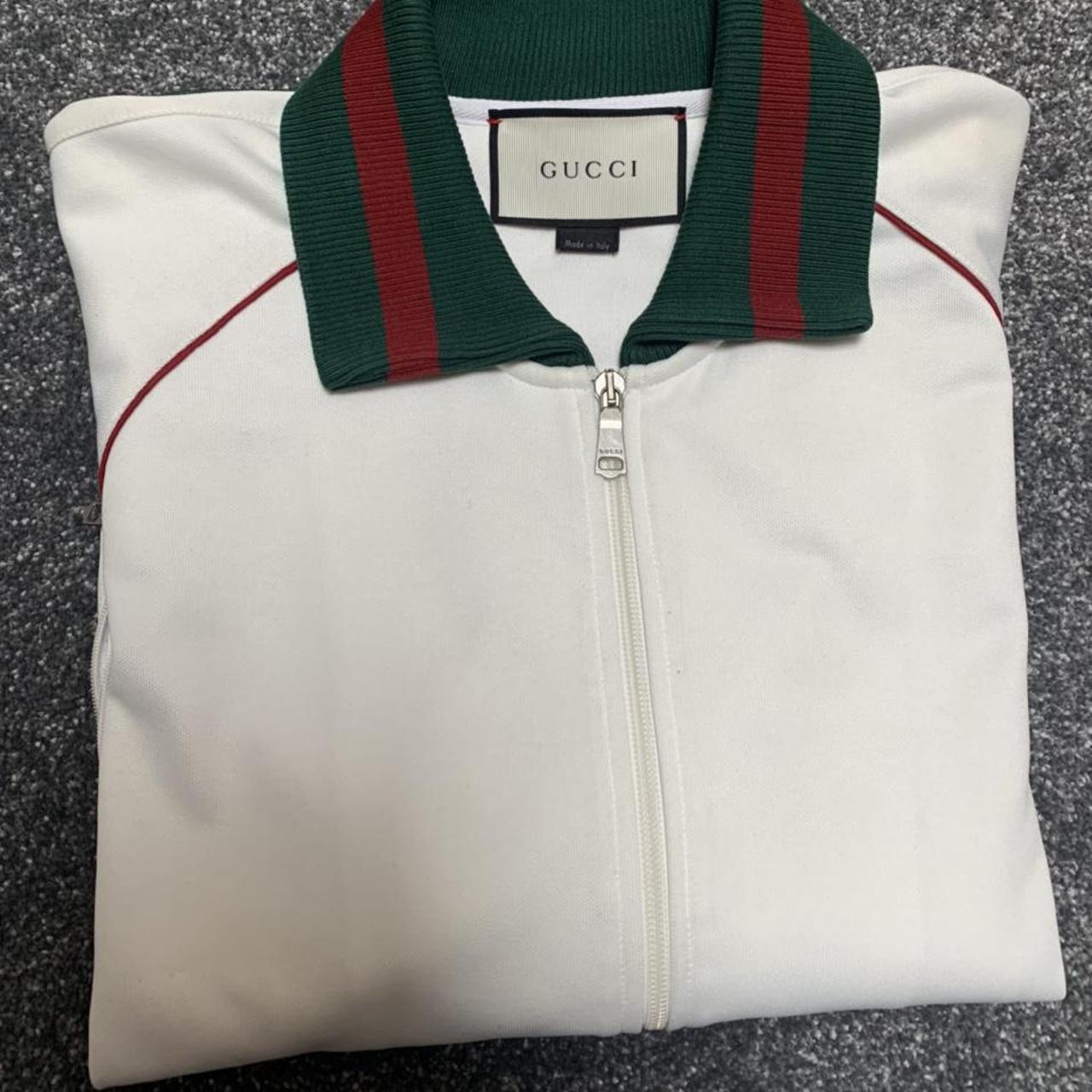 White gucci hotsell jacket mens