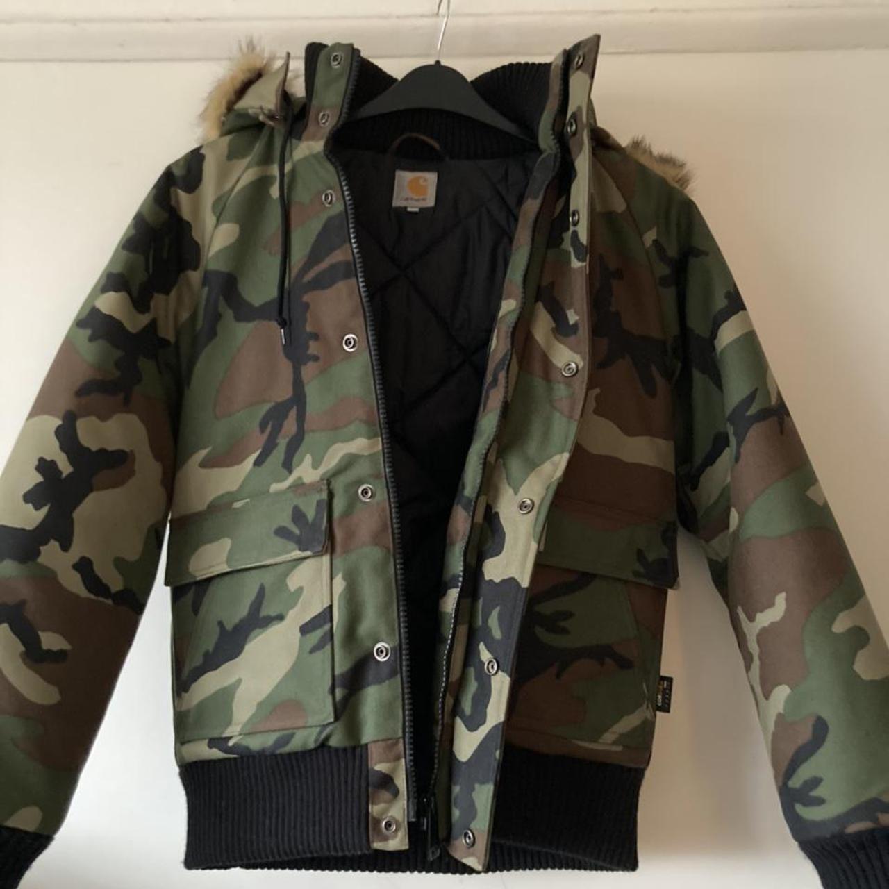 Carhartt camo camouflage Shean jacket Only worn... - Depop