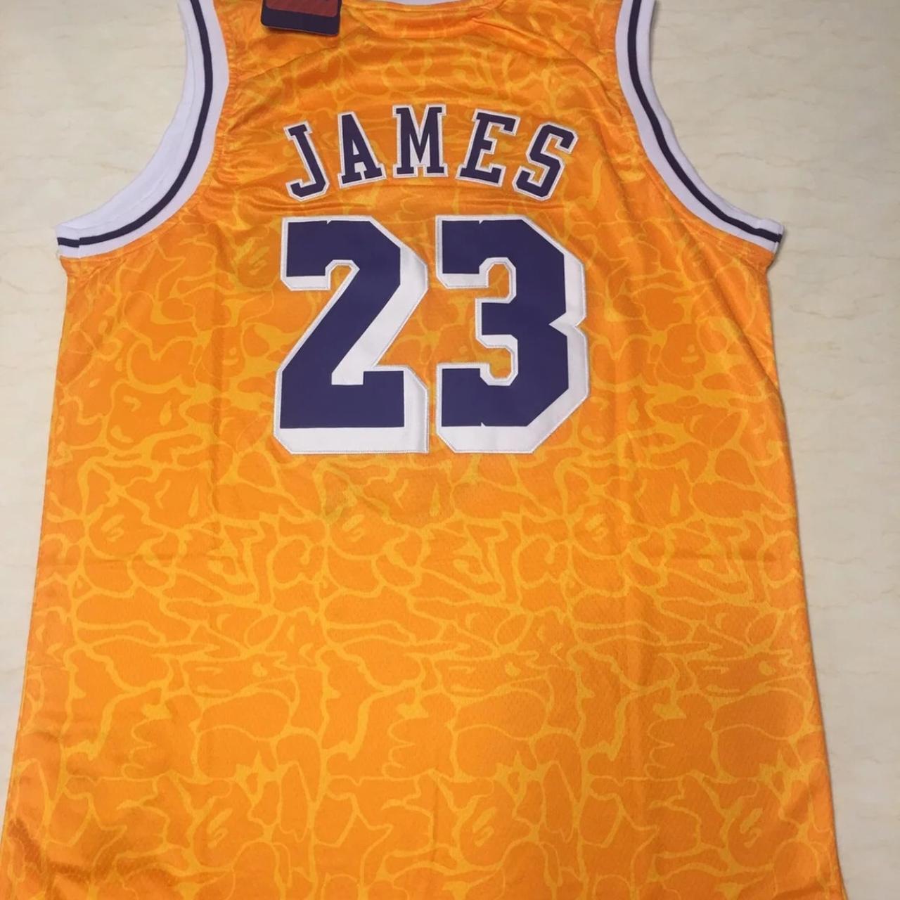 BAPE Los Angeles Lakers Jerseys. A bathing Ape - Depop