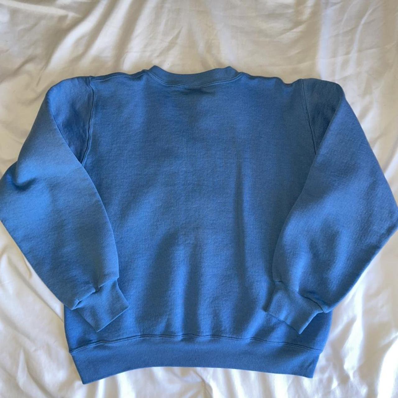 Russell Sportswear/Athletic Baby Blue Crewneck... - Depop