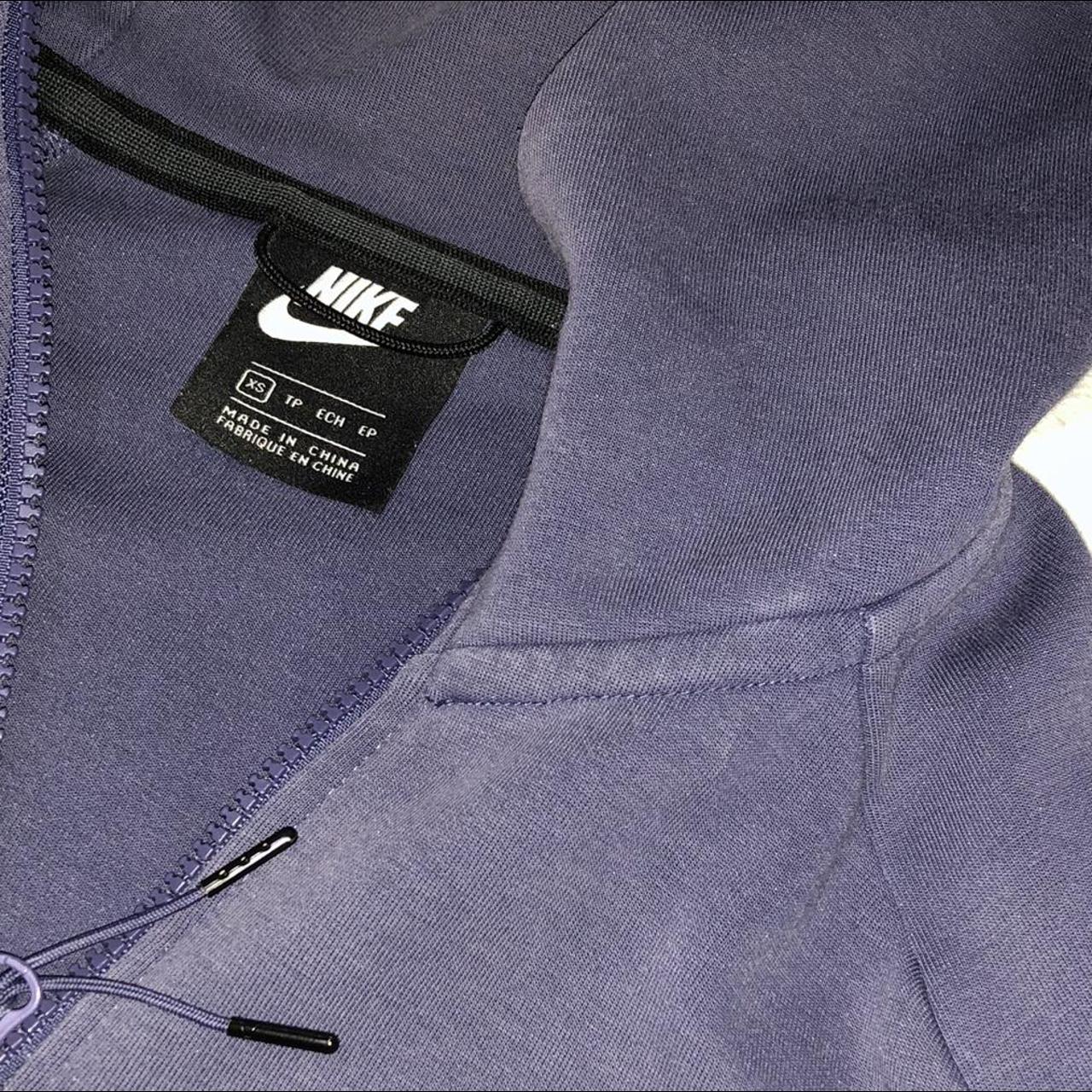 sanded purple tech fleece