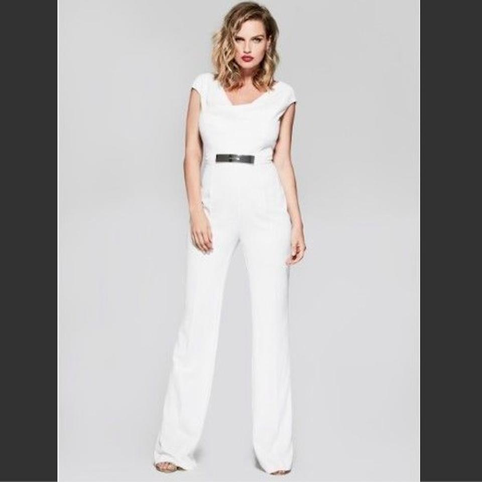 Marciano white jumpsuit sale