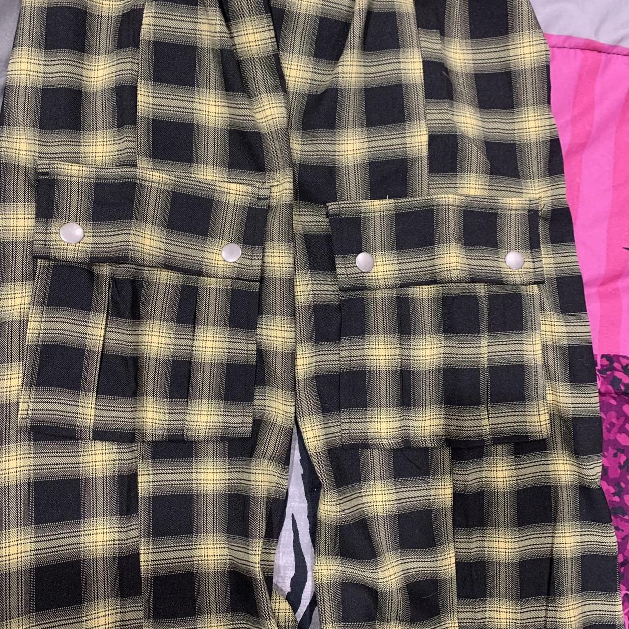 Hot topic Long Plaid Pants Worn Once - Great... - Depop